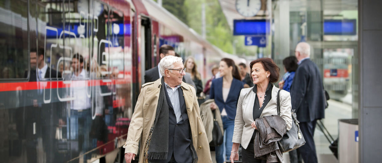 Enjoy a stressfree ride with the Austrian Railways the OeBB