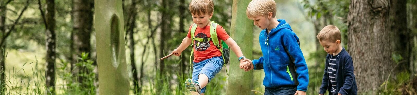 Unterwegs im Naturschutzgebiet Kaiserbachtal in den Kitzbüheler Alpen