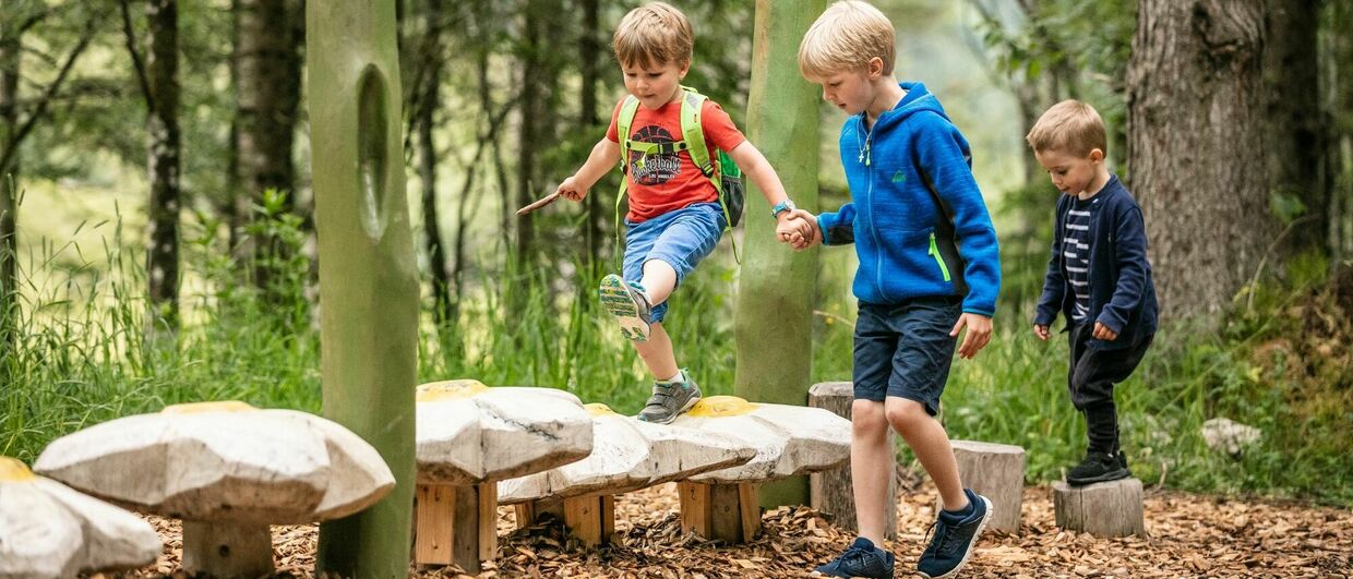 Unterwegs im Naturschutzgebiet Kaiserbachtal in den Kitzbüheler Alpen