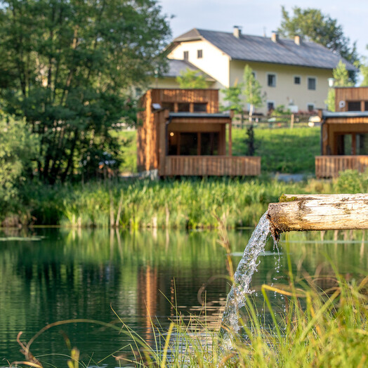 "Glamping" am Fischteich