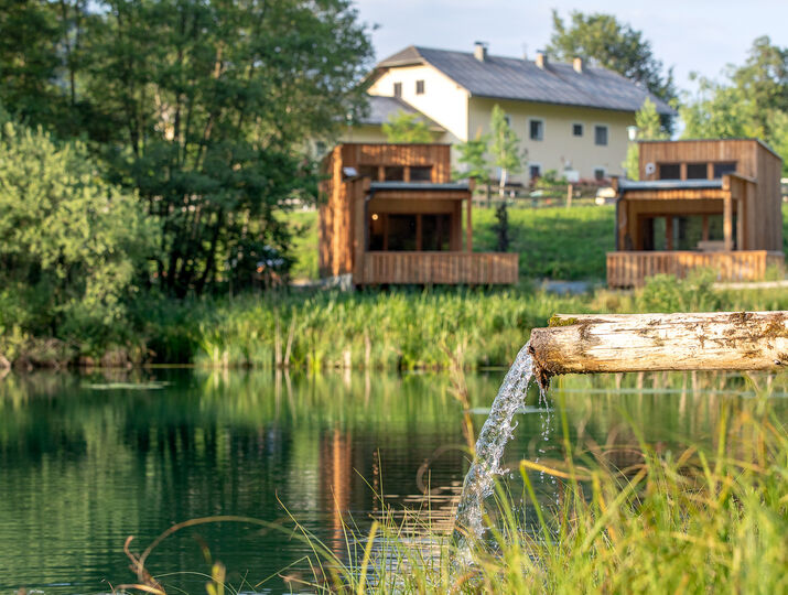 "Glamping" am Fischteich