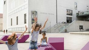 Children having fun with the MQ-Furniture