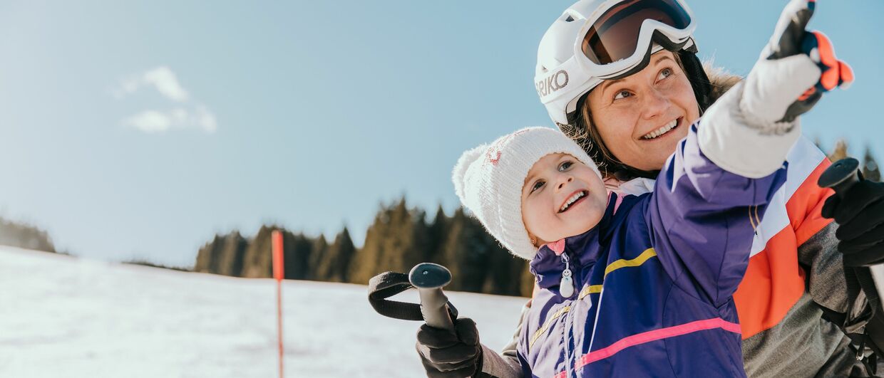 Skifahren auf der Hebalm im Ski- und Langlaufgebiet Weinebene