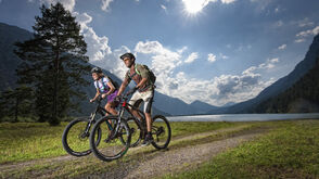 Enjoying a ride in the Austrian province Tirol