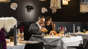 Das Restaurant "Black Sheep" im Bergland Design- und Wellnesshotel Sölden