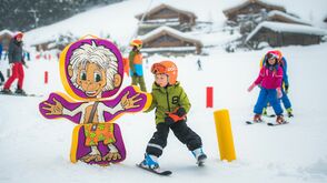 Kinderskikurs im Skigebiet Werfenweng