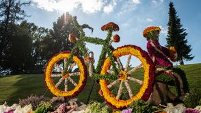 "Blumenkorso" an der Steirischen Blumenstraße