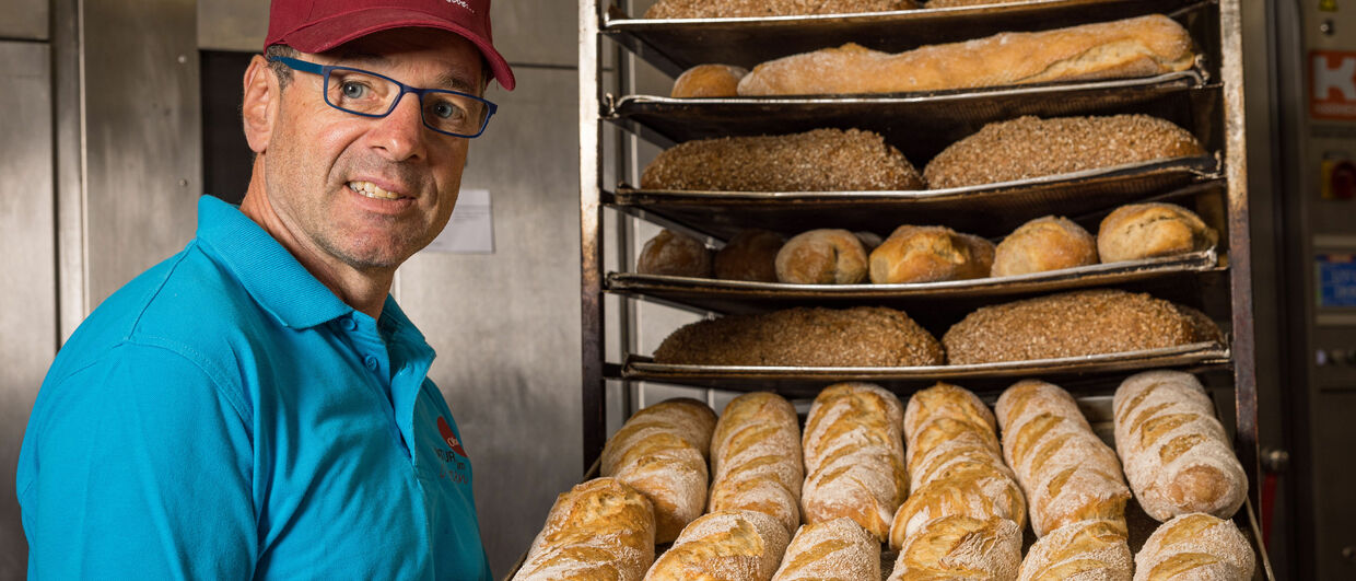 In St. Gilgen im SalzburgerLand setzt die Bäckerei Obauer auf alte, gut bekömmliche Getreidesorten.