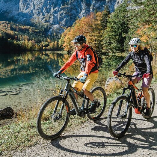 Unterwegs am Salzkammergut-Radweg