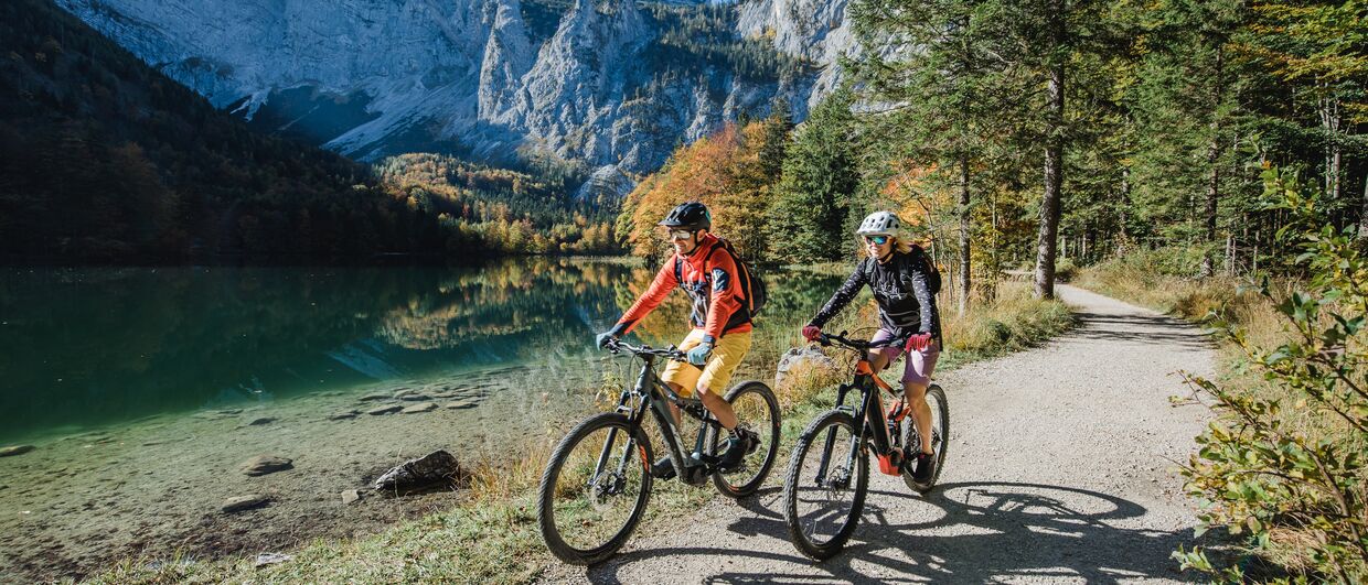Unterwegs am Salzkammergut-Radweg