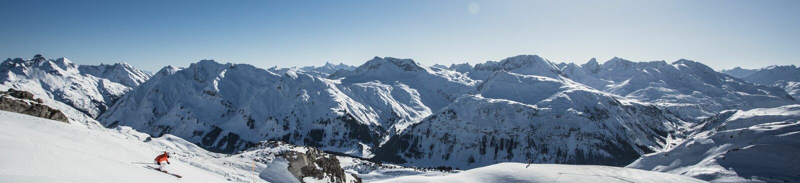 Schneesicherheit und Sonnenstunden: Skifahren in Lech Zürs am Arlberg