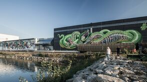 Mural Harbor: Graffiti-Kunst von Nychos
