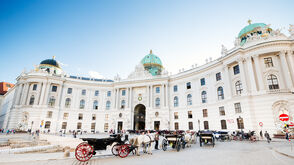 The Former KuK residenz the Hofburg 