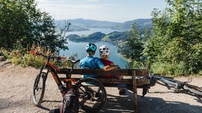 Auf dem BergeSeen E-Trail unterwegs durchs Salzkammergut 