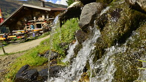 A rustic mountain hut in Alpbachtal 