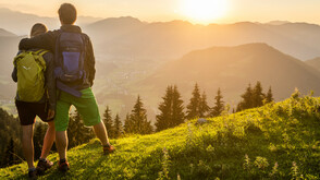 Hohe-Salve-Wandern-Paar © Ferienregion-Hohe-Salve