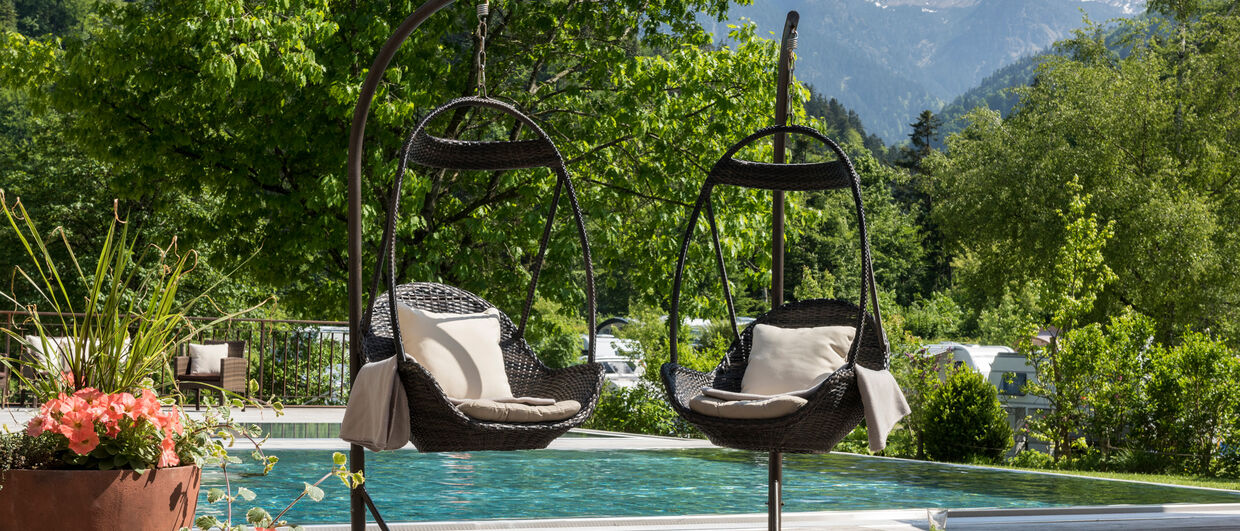 Alpencamping Nenzing: Wellness mit Blick in die Berge