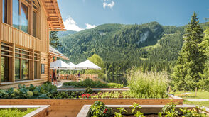 Genuss Gasthaus Kohlröserlhütte am Ufer der Ödensees