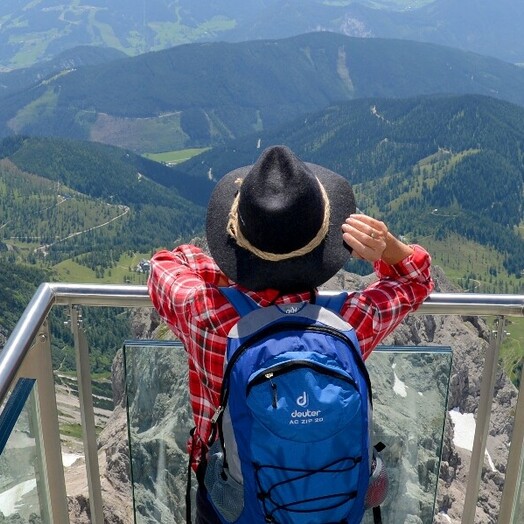 Dachstein: Treppe ins Nichts
