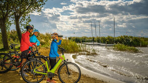 Radeln am Neusiedler See im Burgenland
