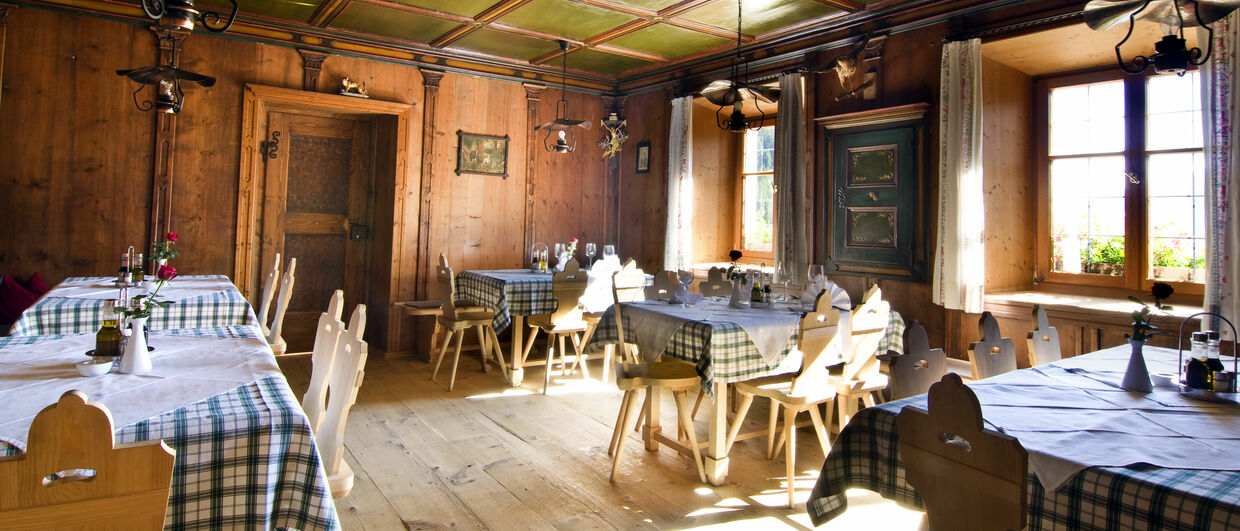 Gaststube im Hotel Gasthof Unterwöger