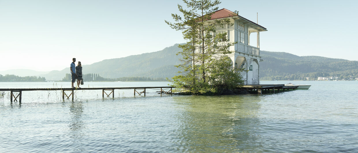 Boathouse on the Wörthersee