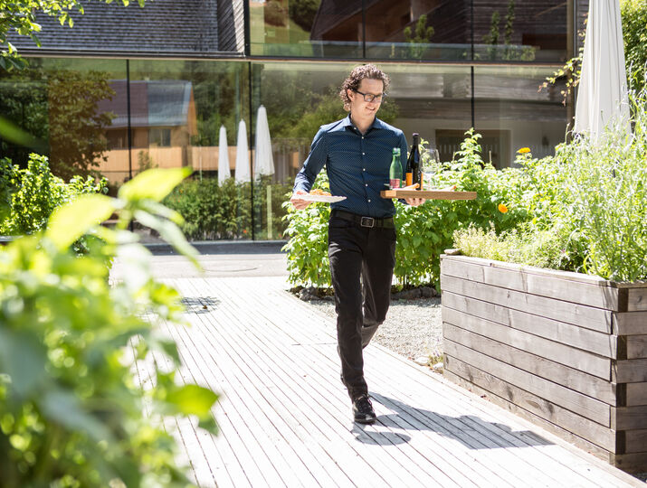 Emanuel Moosbrugger vom Biohotel Schwanen