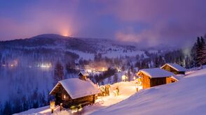 Hoch oben in den Bergen von Kärnten bezaubert der Katschberger Adventweg