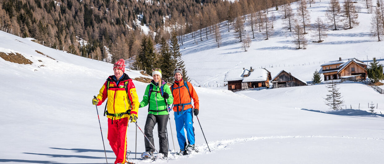 „Gourmet im Schnee“-Schneeschuhtour auf der Feldpannalm
