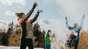 Auf der Hebalm im Ski- und Langlaufgebiet Weinebene