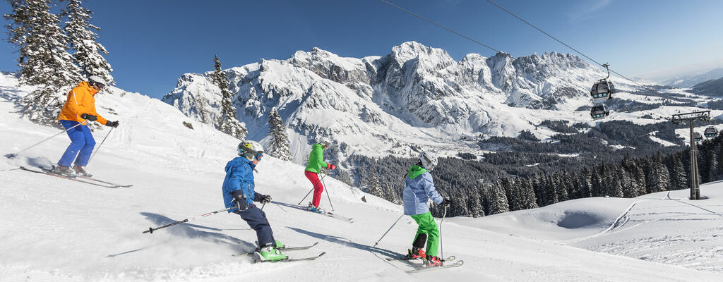 Lyžařské středisko Hochkönig v Salcbursku