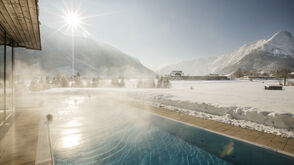 Spa day in a winter wonderland