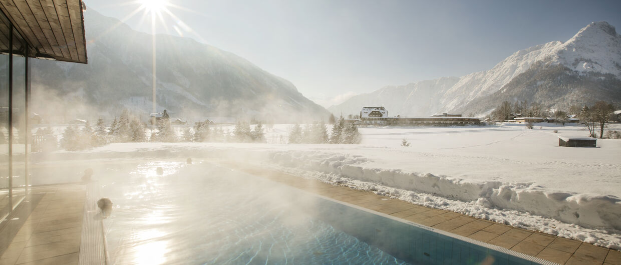 Spa day in a winter wonderland