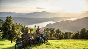Millstätter See am Radweg "Kärntner Seenschleife"
