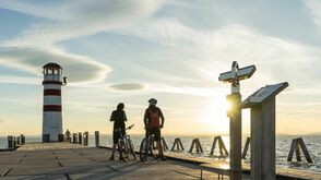 Neusiedlersee-Radweg: Zum Leuchtturm radeln