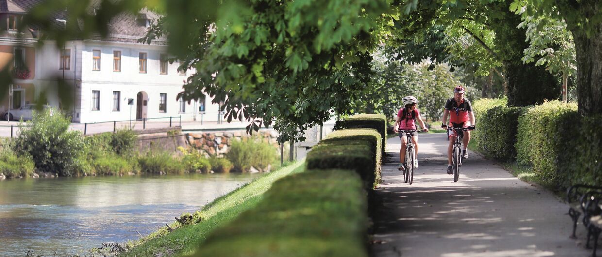 Erlauftalradweg bei Scheibbs
