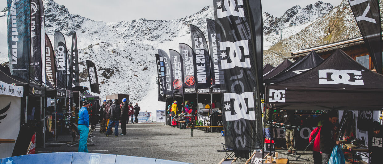 Fixpunkt für Boarder und Freeskier: Das Kaunertal-Opening am Gletscher in Tirol