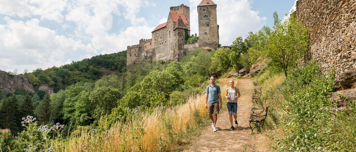 Burg Hardegg im niederösterreichischen Waldviertel