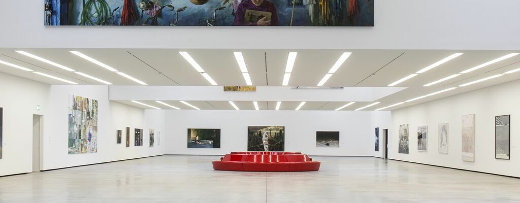 Zeitgenössische Kunst, vorwiegend aus Österreich, präsentiert das Privatmuseum Angerlehner.