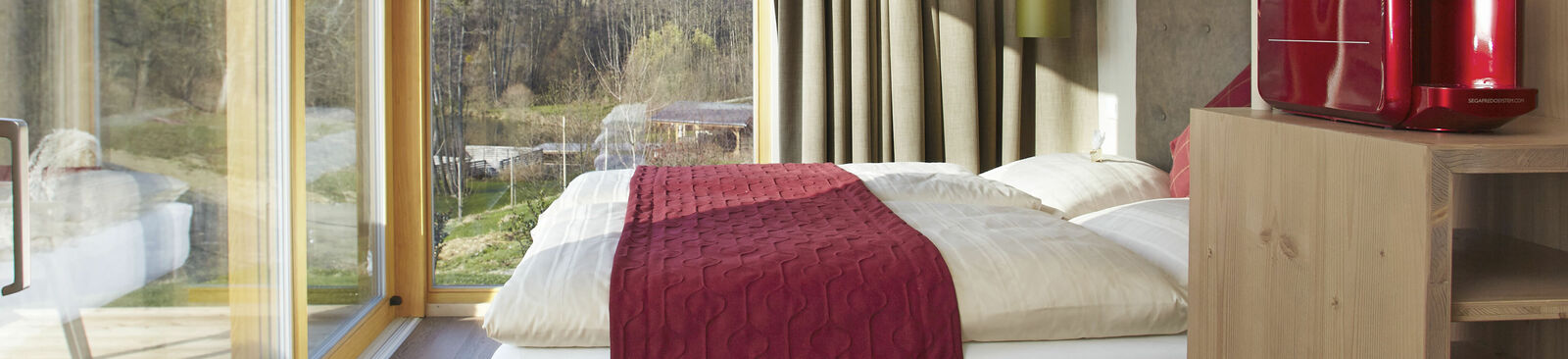 Das "Wiener Alpen Bett" in Krumbach