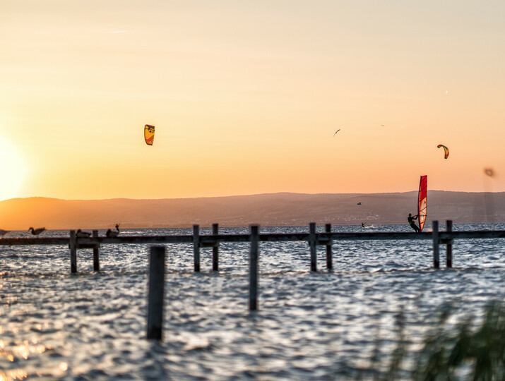 Wassersport am Neusiedler See 