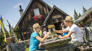 Auf der Alm Siebenhütten