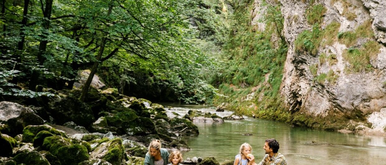Familienzeit im Naturpark Ötscher-Tormäuer im alpinen Mostviertel