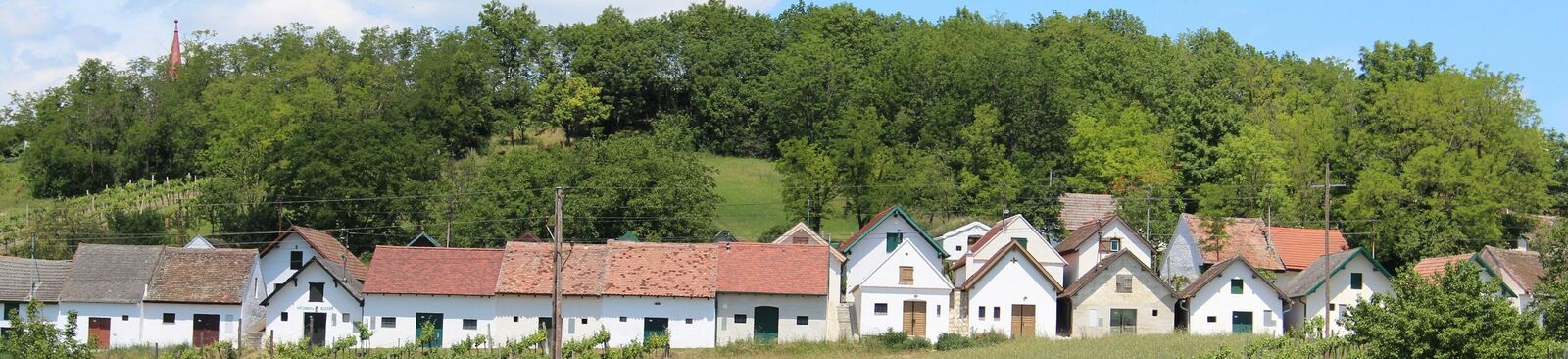Kellergasse am Galgenberg im Weinviertel