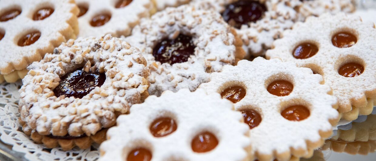 "Linzer Augen" aus der Konditorei Jindrak in Linz
