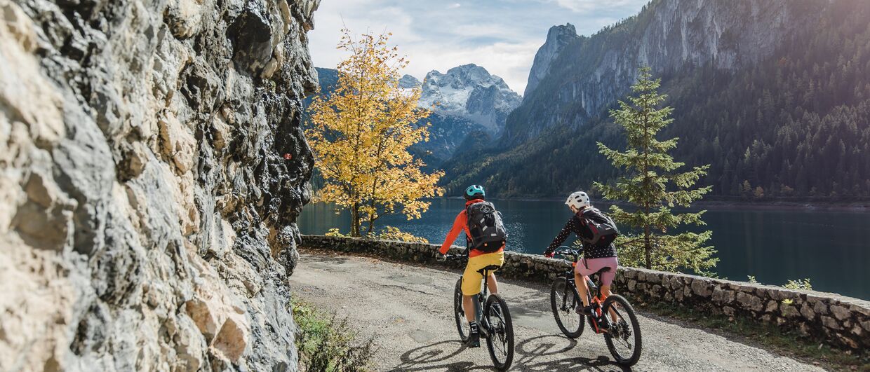 Unterwegs am Salzkammergut-Radweg