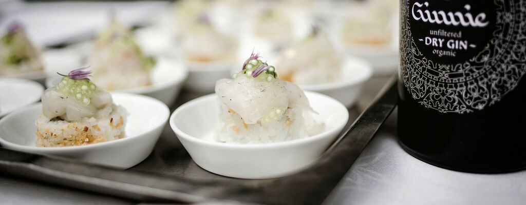 Sushi im Restaurant Mangold