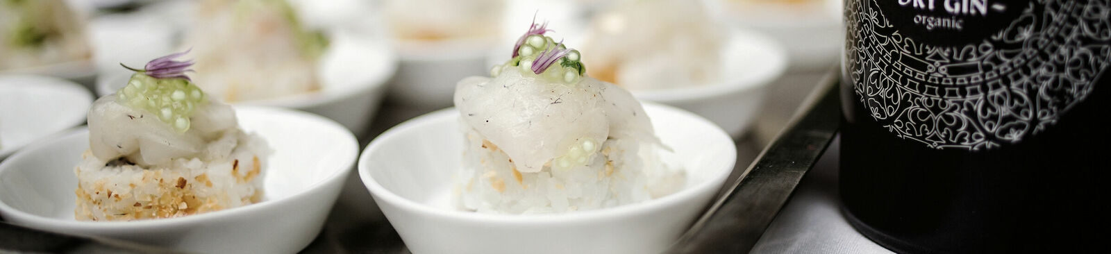 Sushi im Restaurant Mangold