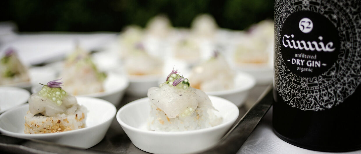 Sushi im Restaurant Mangold
