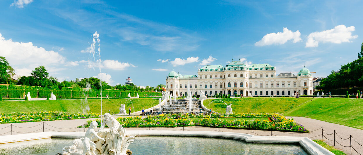 the Belvedere palace
